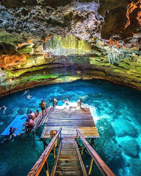 Devils Den A Prehistoric Natural Spring Located In Williston