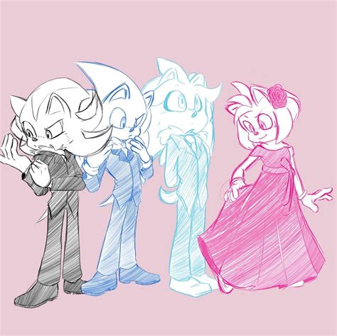 Four Hedgehogs Well Dressed Sonic The Hedgehog Know Your Meme