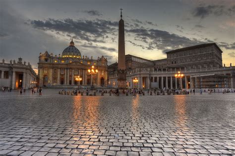 Visiting Saint Peters Square In Vatican City