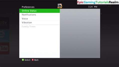 Tutorial For How To Set The Xbox Live Online Status To Appear Offline