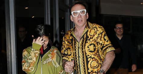 Nicolas Cage 58 Joined By Pregnant Wife Riko Shibata 27 After
