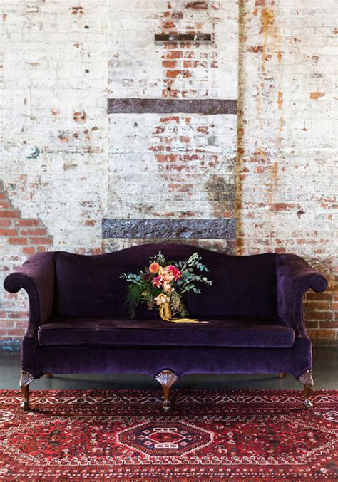 Warm purple colors, combined with wood or metal, or cool purple color shades, jazzed up with warm bright orange, pink and red accents are wonderful for outdoor home decor also. 12 Royally Purple Velvet Sofas For the Living Room