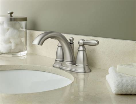 These lead free brush nickel cupc bathroom faucet can help in. Faucet.com | 6610BN in Brushed Nickel by Moen