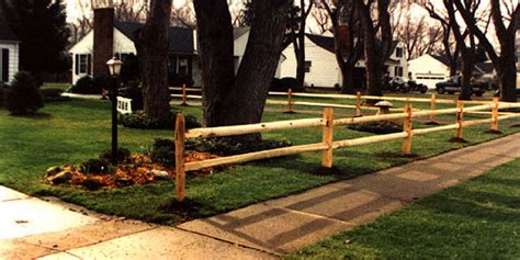 However, there are other material options on the market today, including vinyl split rail fencing. 2 Rail Split Rail Fence by Elyria Fence