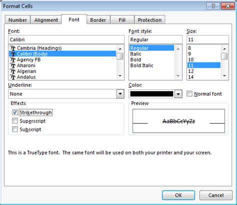 Why does microsoft word/excel ask me to save changes when i just pressed delete? MS Excel 2013: Draw a line through a value in a cell ...