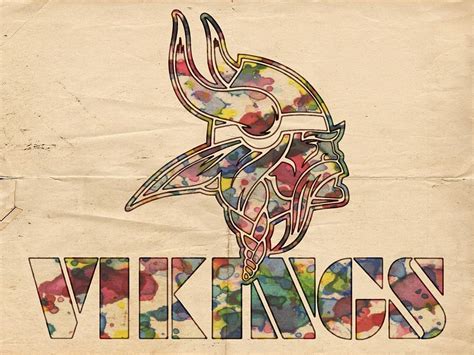 Minnesota Vikings Poster Art Painting By Florian Rodarte Fine Art America