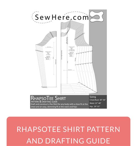 RhapsoTee Pattern - sewhere.com - | Shirt pattern, Knit shirt pattern, Pattern drafting