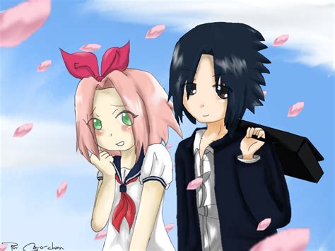 Sasuke And Sakura Love By Cariaguilar On Deviantart