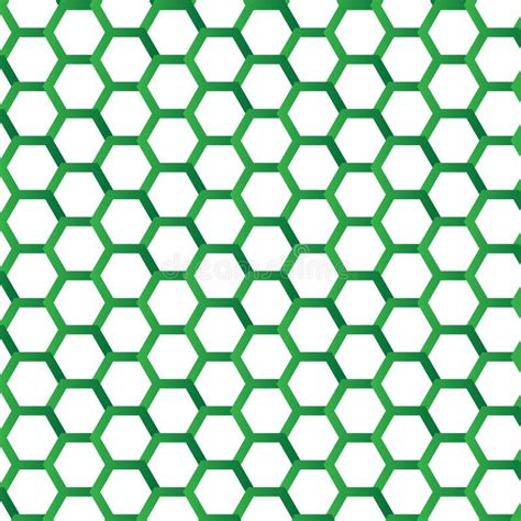 Green Honeycomb Pattern Stock Illustrations 3016 Green Honeycomb