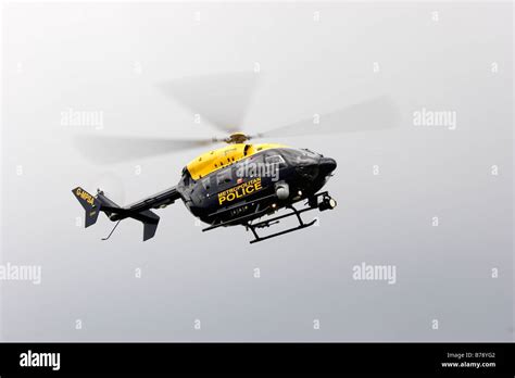 Police Helicopter Stock Photo Alamy