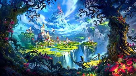 Fairyland Castle Wallpaper