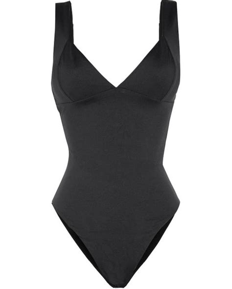 Skin Synthetic The Renata Swimsuit In Black Lyst