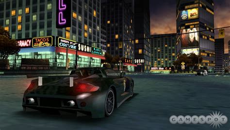 Need For Speed Carbon PSP Working Title First Look GameSpot