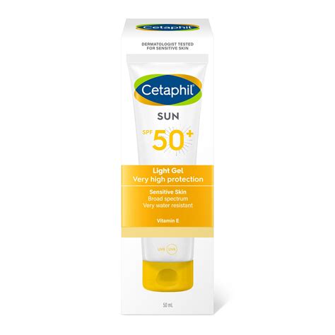 Cetaphil Cetaphil Sun Spf50 Gel 50ml For Sensitive Skin Face