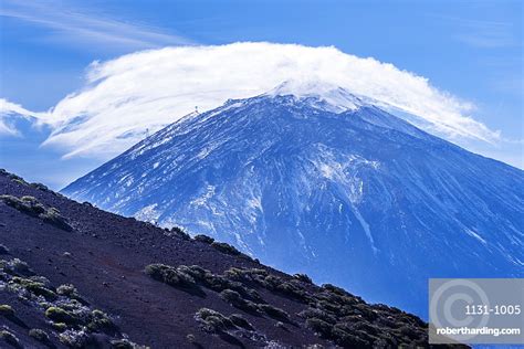 View Over The Teide Volcano Stock Photo