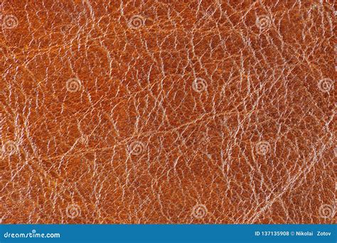 The Texture Of Brown Leather Intertwining Fiber Lines Of Different