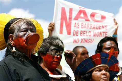 indigenous brazilians fight amazon dam project big photo gallery boing boing commotio populi