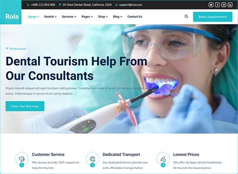 Dental Clinics Website Website Development Digital Marketing