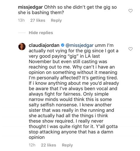 Kary Brittingham And Claudia Jordan Engage In Heated Exchange On Instagram After Former Rhoa