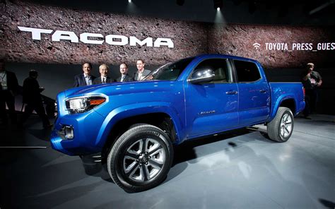 Toyota Unveils Its Redesigned Tacoma Pickup