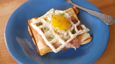 You Can And Must Cook Eggs In A Waffle Iron