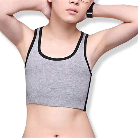 Tombabe Trans Corset Tank Top Cotton Slim Fit Chest Binder Lesbian Super My XXX Hot Girl