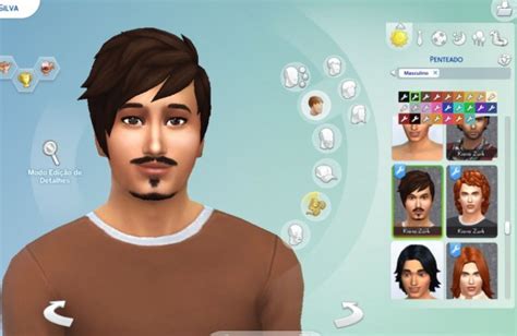 Mystufforigin Long Front Messy Hair Sims 4 Hairs