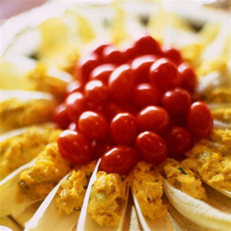 Belgian Endive Spears With Curried Crab Salad Endive Appetizers