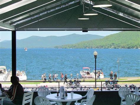 Lookout Bar And Grill Restaurant Overlooking Lake George