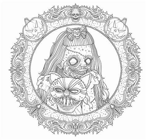 Https://tommynaija.com/coloring Page/adult Coloring Pages Beauty And Horror