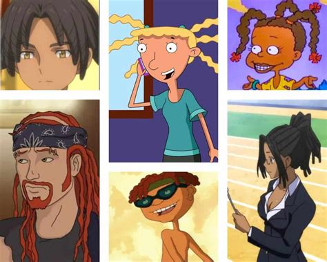 Iconic Cartoon Characters With Dreadlocks
