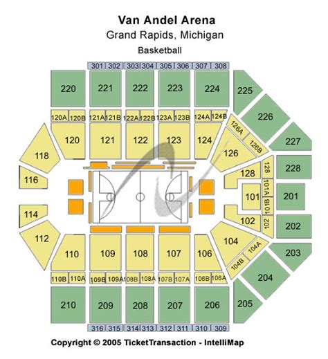 Van Andel Arena Seating Chart Grand Rapids Mi