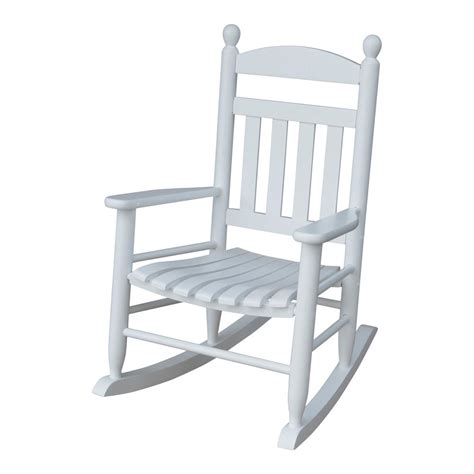 An instant classic upon our customer service will likely. Youth Slat White Patio Rocking Chair-201SW-RTA - The Home ...