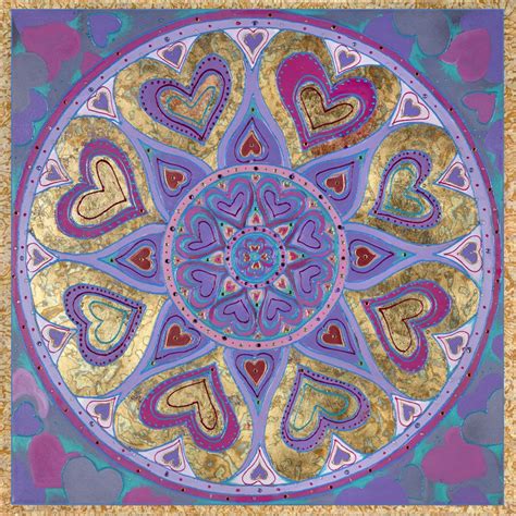 Kisses Love Mandala Mandala Painting Mandala Art Mandala