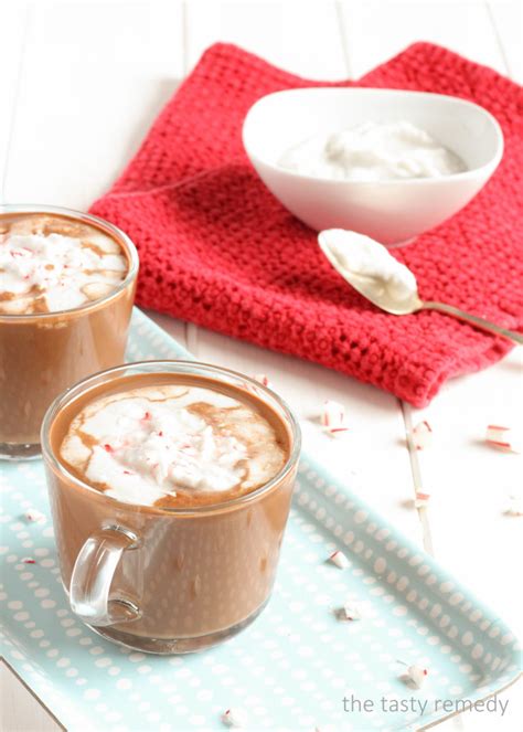 Peppermint Hot Cocoa Dairy Free The Tasty Remedy