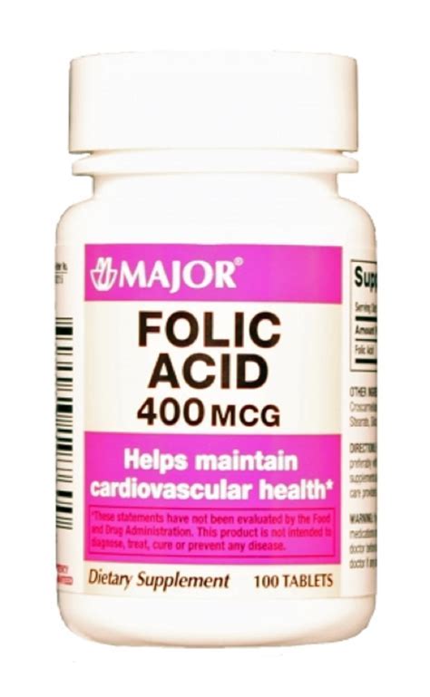 Folic Acid Mg Tab
