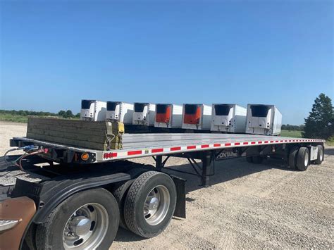 2022 Fontaine 48x102 Flatbed Trailer Air Ride For Sale Caddo Mills
