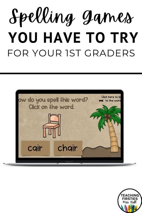 1st Grade Spelling Games