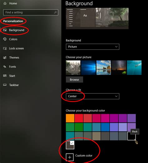 Turn On Or Off Desktop Background Image In Windows 10 Tutorials