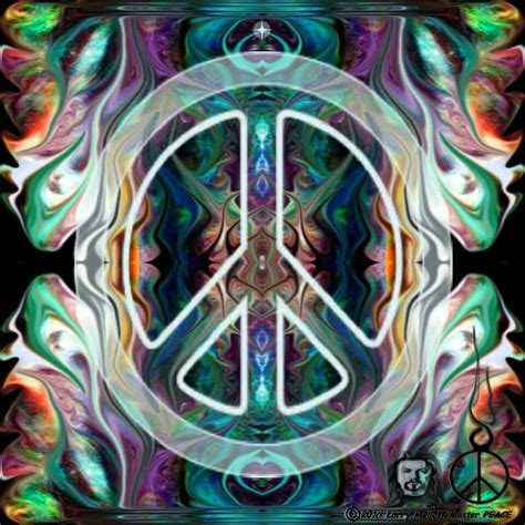 Beautiful Peace And Love Hippie Art Peace