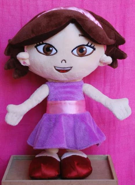 Disney Little Einsteins June Plush Doll 14 35cm Authentic Disney