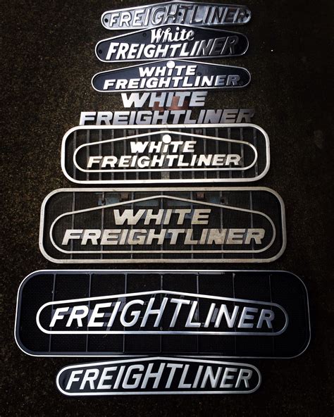 Part Of My White Freightliner Freightliner Emblem Collection