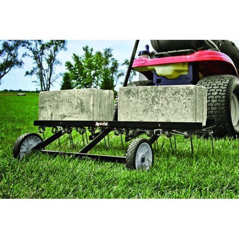 Agri Fab Inc 40 Dethatcher Tow Behind Lawn Groomer Model 45 02941