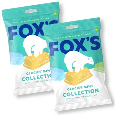 Foxs Glacier Mints 180g 2 For £1