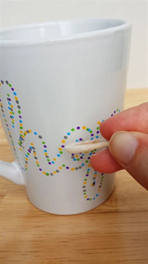 Diy Dotted Sharpie Mugs Using Dollar Store Mugs Crafts To Make And