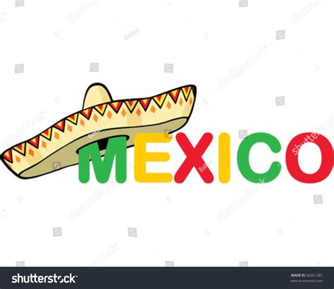Mexico Word Stock Vector Royalty Free 56361385 Shutterstock