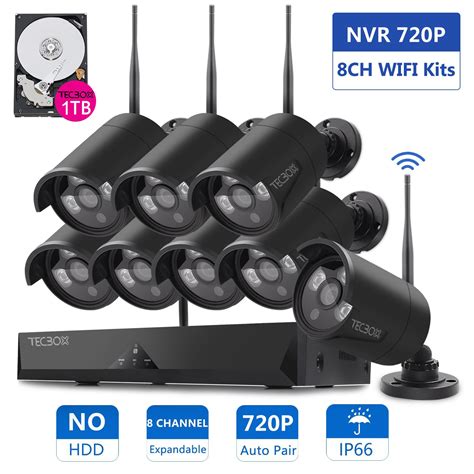 Buy Tecbox Wireless Home Cctv Camera Security System 1tb Hard Drive 8ch