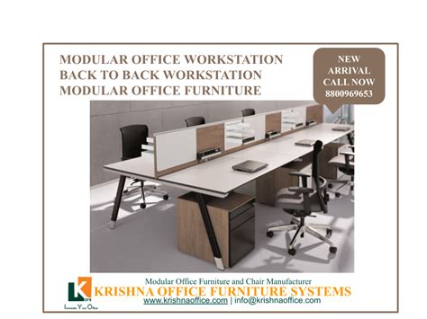 Modular Office workstation | Modular office furniture, Office workstations, Modular office