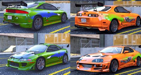 Fast And Furious N Speak Car Pack Add On Oiv Gta5