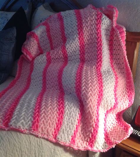Baby Arrowhead Afghan Crochet Blanket Blanket Crochet